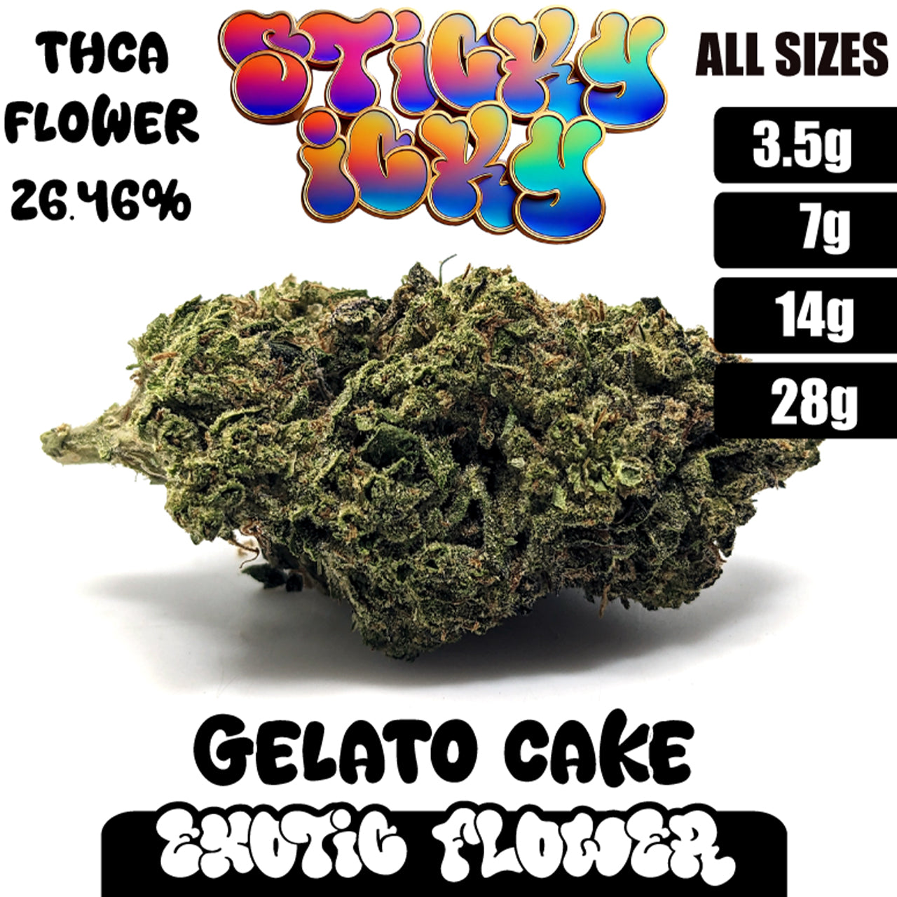 Sticky Icky - THCA Flower 1lb