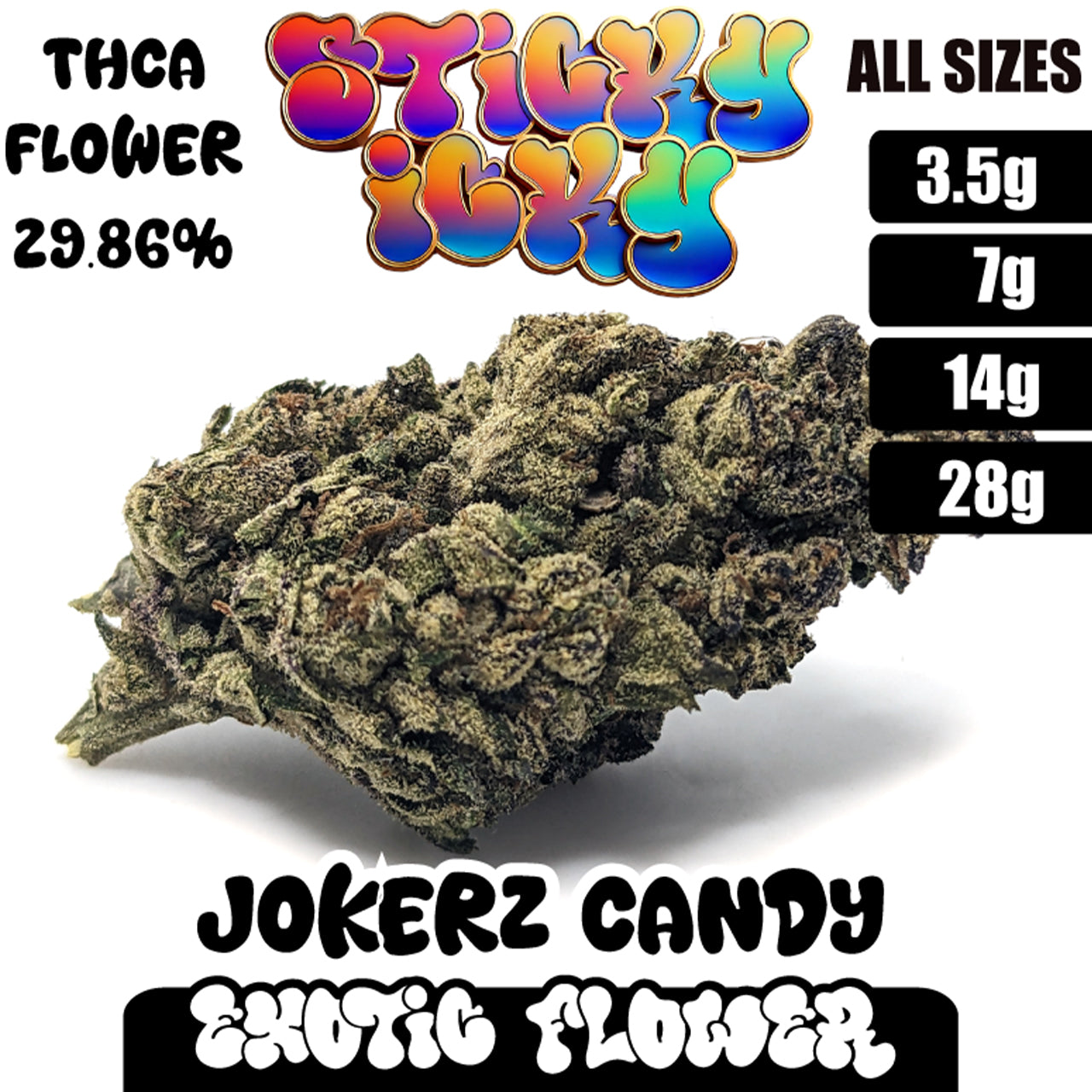 Sticky Icky - THCA Flower 1lb
