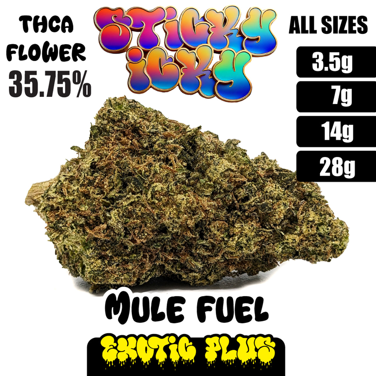 Sticky Icky - THCA Flower 1lb - All Tiers