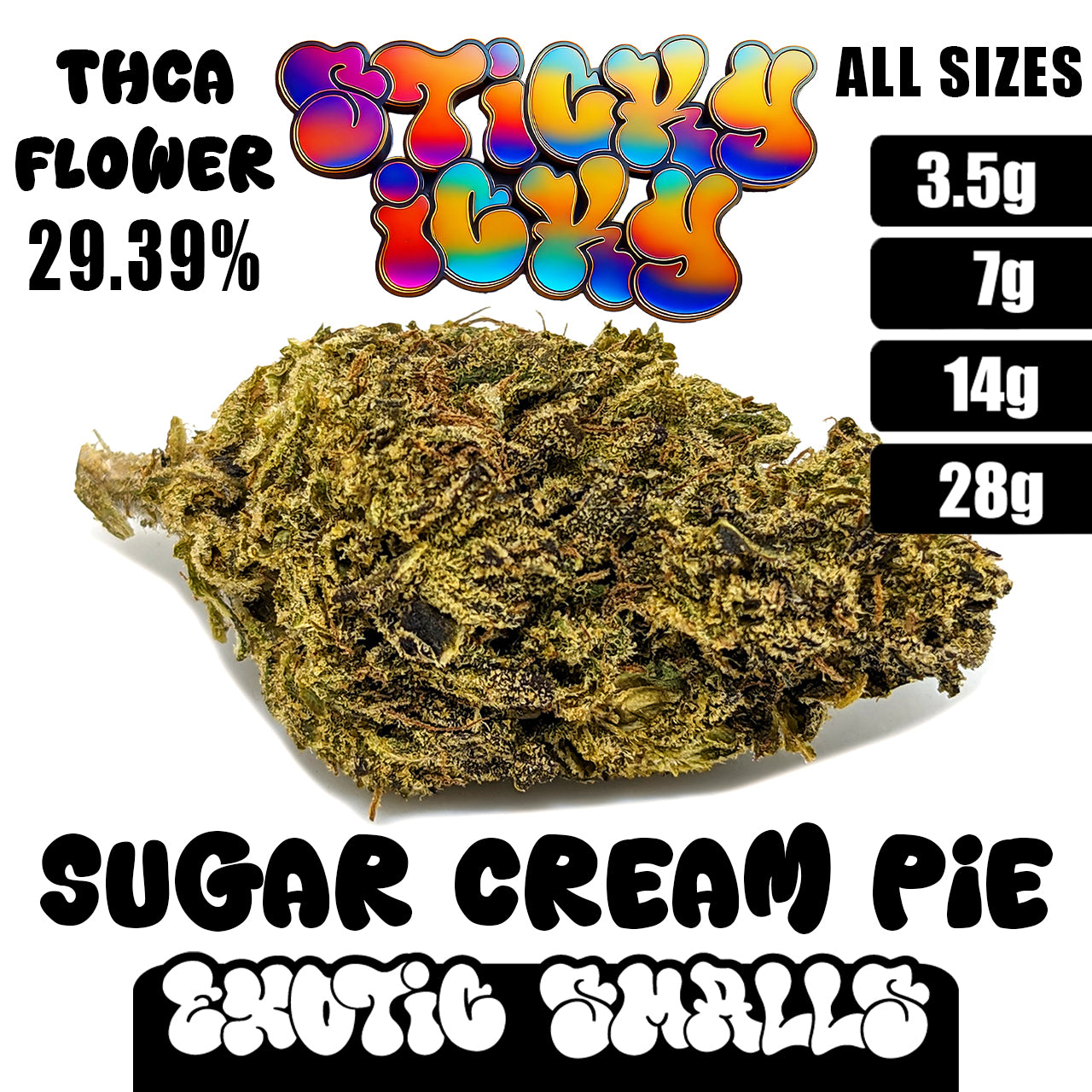 Sticky Icky - THCA Flower 1lb - All Tiers