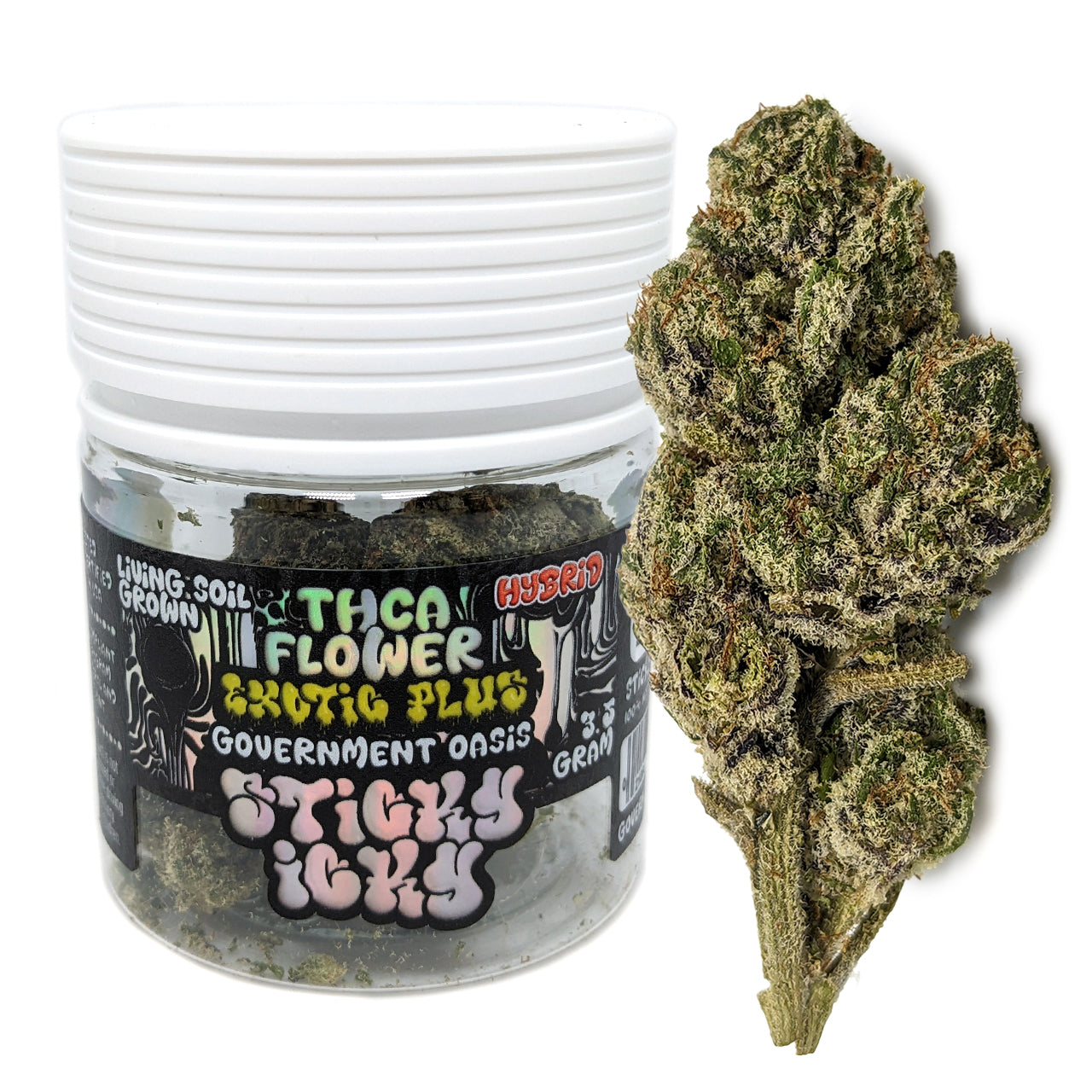 Sticky Icky - THCA Exotic Plus Flower 3.5g