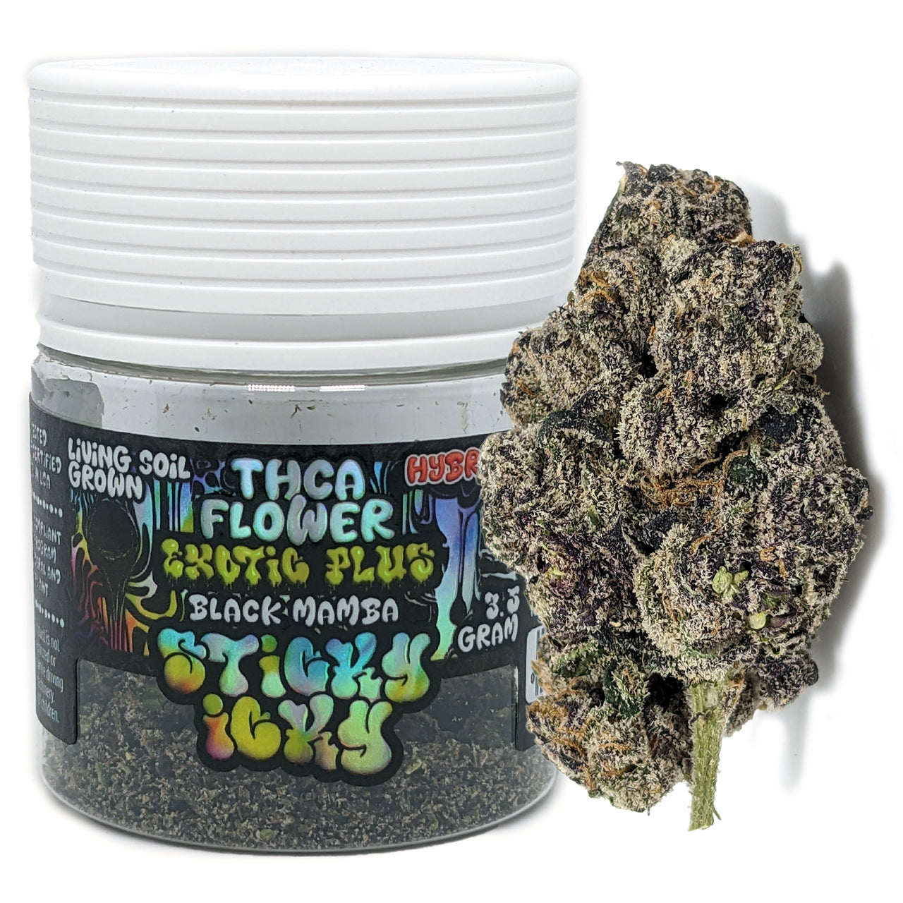 Sticky Icky - THCA Exotic Plus Flower 3.5g