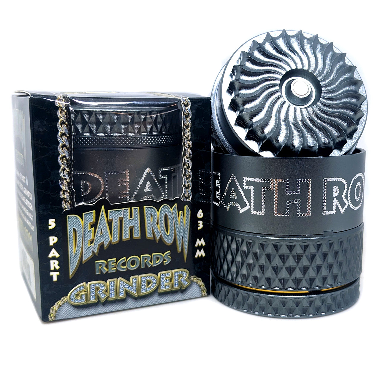 Death Row Records - Hurricane 63mm 5-Part Grinder