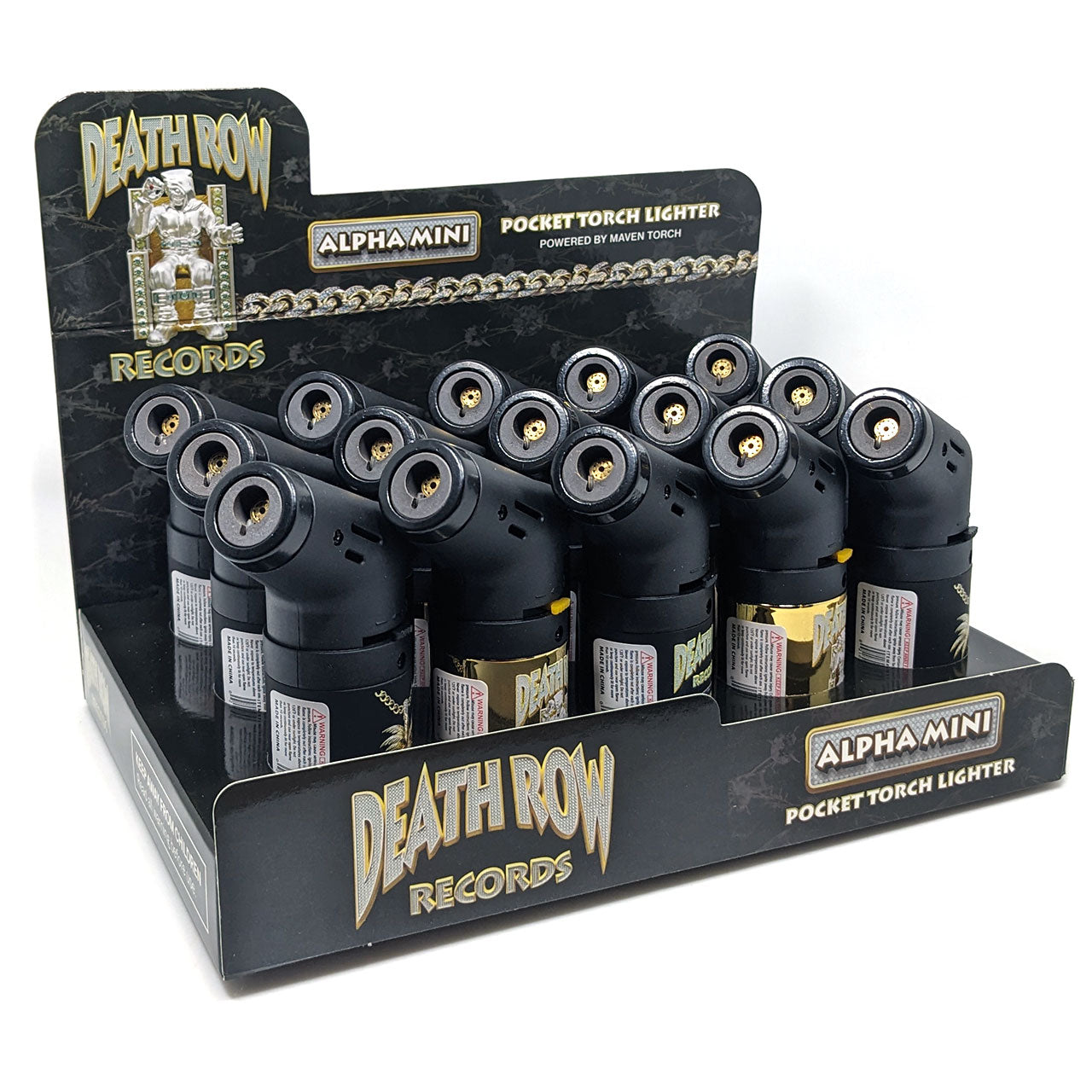 Death Row Records - Alpha Mini Torch - 15ct Display