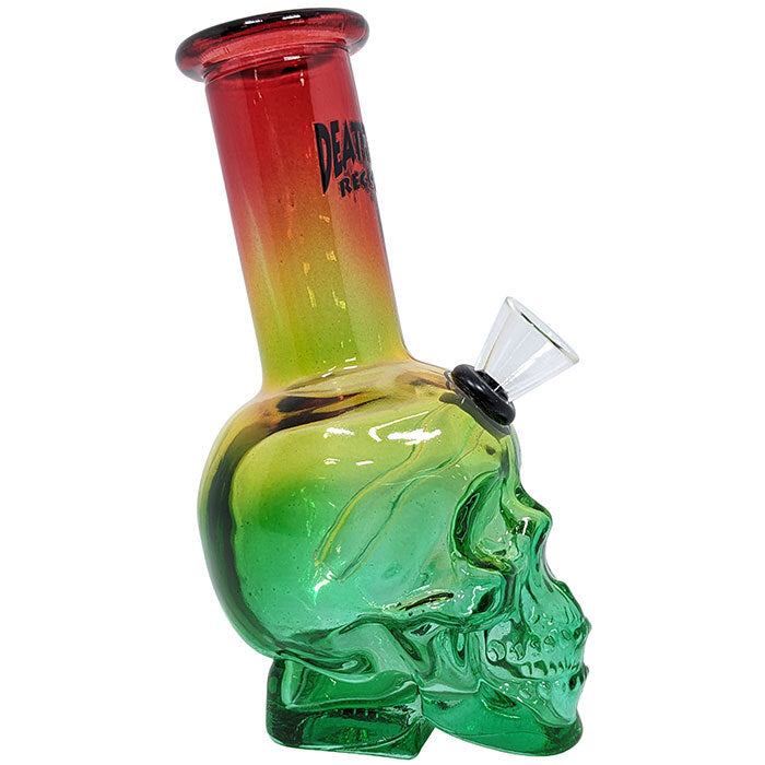 Death Row Records - Skull Bubbler Water Pipe