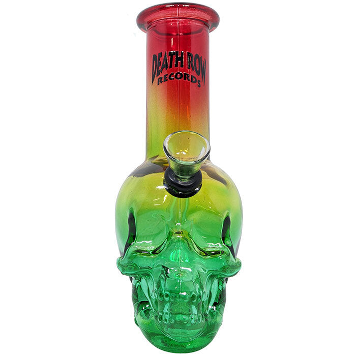 Death Row Records - Skull Bubbler Water Pipe