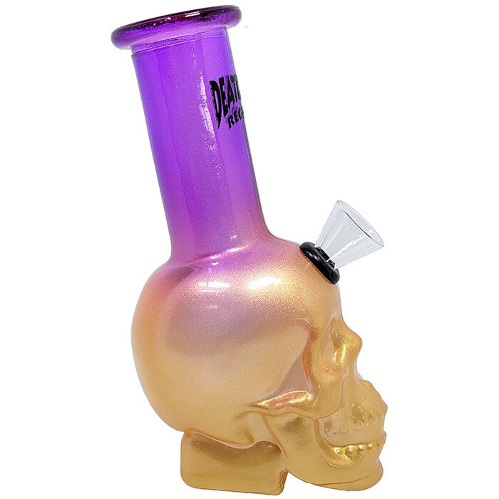 Death Row Records - Skull Bubbler Water Pipe