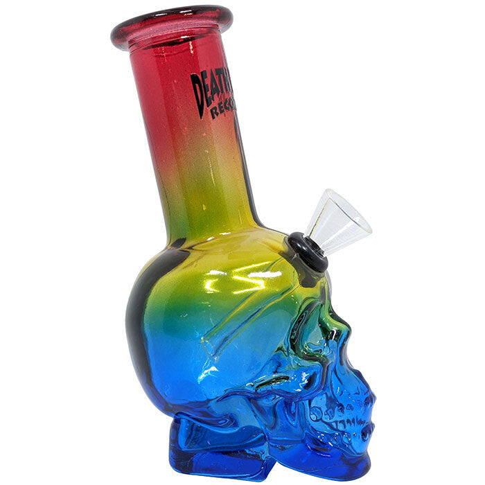 Death Row Records - Skull Bubbler Water Pipe