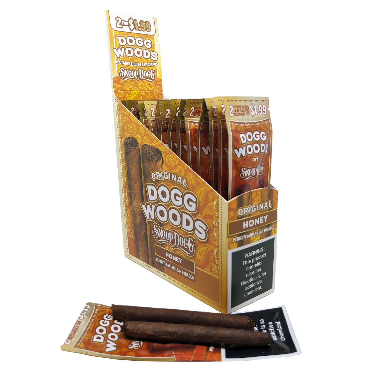 Dogg Woods - OG Gold Reserve (2pk) - Display of 15