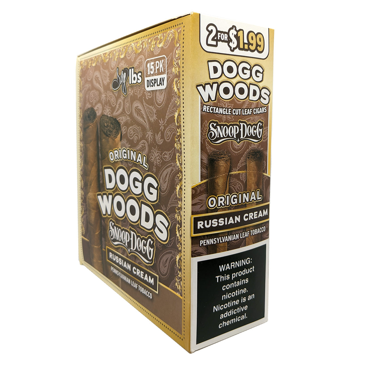 Dogg Woods - OG Gold Reserve (2pk) - Display of 15