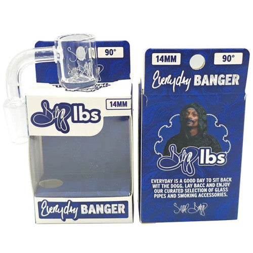 Dogg lbs - ED Quartz Banger - 4mm 14M90 - Display of 12