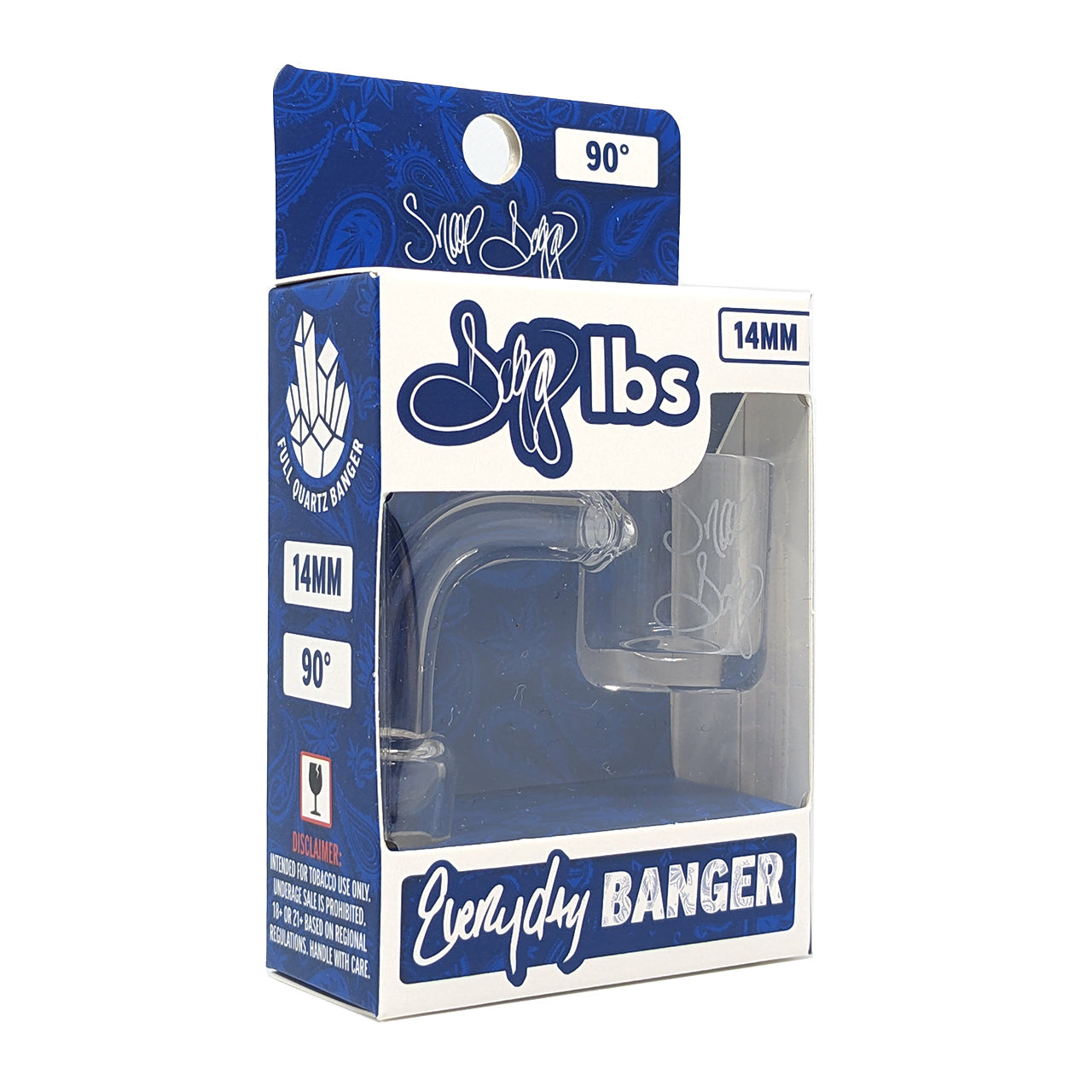 Dogg lbs - Everyday Quartz Banger - Flat Top 14mm 90°